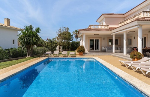Badia Blava Villa | Villa 'Sa Torre' con vistas a la montaña, piscina privada y Wi-Fi