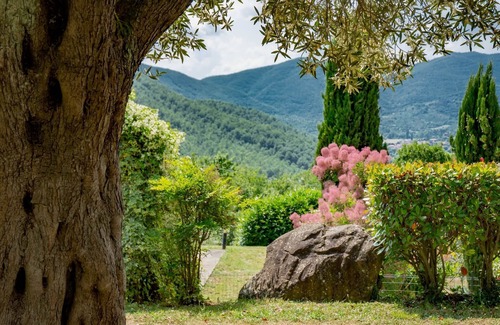 Lisciano Niccone Casa | Villa San Martino, two houses sharing a fenced pool, San Martino, San Martino