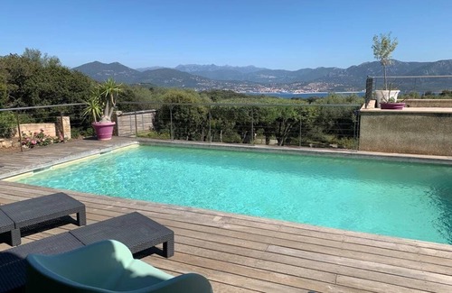 Olmeto Apartamento | Villa sea view 4 bedrooms and pool