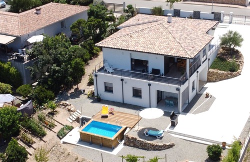 Ventiseri Apartamento | Villa set between the sea and the Massif de Bavella, magnificent view.