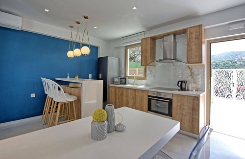 Filaki Villa | Villa en Káto Póros con 2 habitaciones, capacidad 6