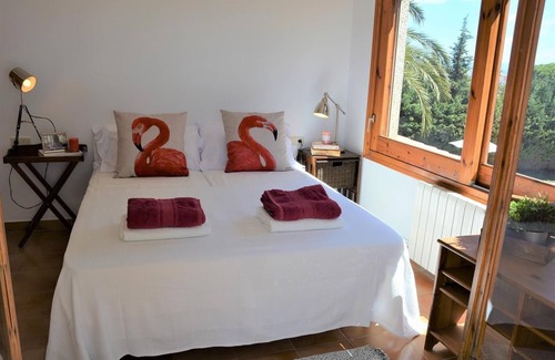 Vilanova I la Geltru Villa | "Villa Sitges Colibri" with Mountain View, Pool, Wi-Fi, Garden & Terrace
