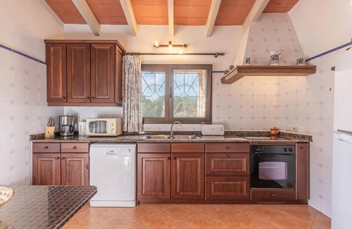 Santanyí Chalet De Esquí | Villa Son Coves by Slow Villas con piscina de agua salada y jardín en Santanyi
