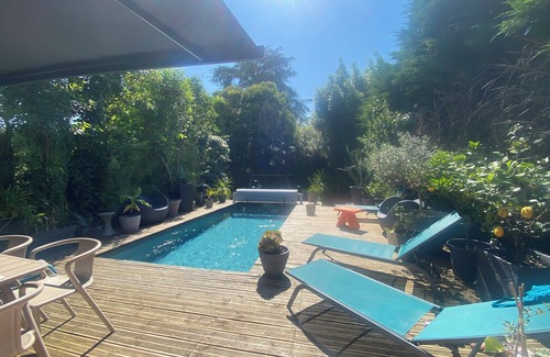 Floirac Casa | Villa stone heated pool Bordeaux unesco