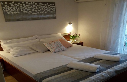 Podimoc Casa | Villa Sunce Doli - Habitación Doble con balcón y vistas al mar
