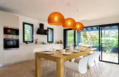 Lacanau-Ocean Villa | Villa Sunset 1 prestigious heated swimming pool sea view for 8 people