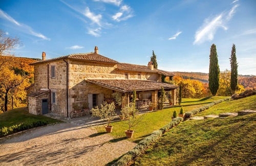 San Casciano dei Bagni Villa | Villa Tirelli - Cinco Habitaciones Villa, Capacidad 10