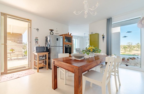Melendugno Villa | Villa 'Tenuta Quattro Volpi' con terraza privada, Wi-Fi y aire acondicionado