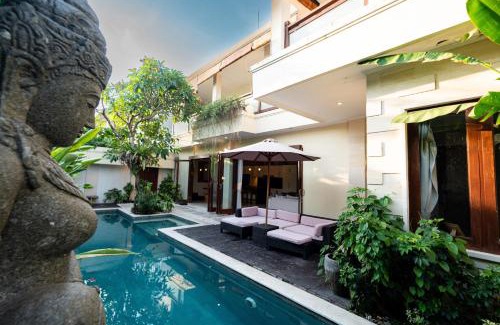 Dewi Sri Villa | Villa Tepi Sungai a luxurious, under new management, 6 bedroom 620 sqm retreat featuring a stunning 15 meter pool and dedicated childrens room with 4 bunk beds newly renovated in Seminyak