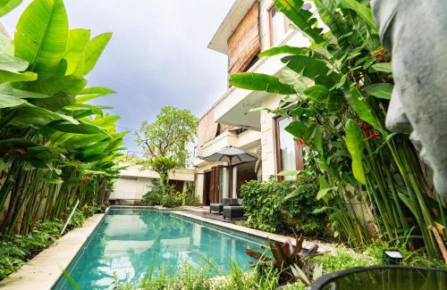 Dewi Sri Villa | Villa Tepi Sungai a luxurious, under new management, 6 bedroom 620 sqm retreat featuring a stunning 15 meter pool and dedicated childrens room with 4 bunk beds newly renovated in Seminyak