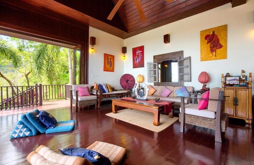 Na Thon Villa | Villa Thai Teak - Private Pool Sea View Villa