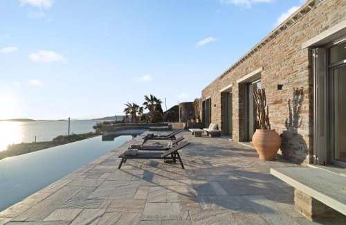 Batsi Casa | Villa Thalassa, Beachfront, Private Pool & Sunset Views by Explore Andros