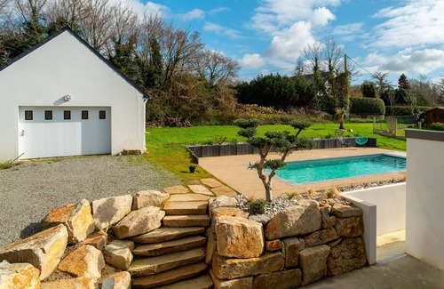 Clohars-Carnoet Casa | Villa Ti Vakansou - Avec piscine privée
