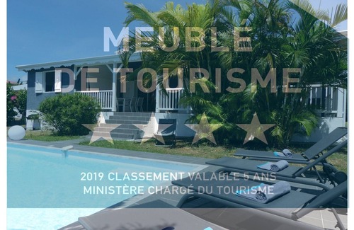 Saint-Francois Villa | VILLA TORTUGA 4 * jardín, tranquilo, piscina privada.