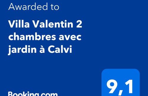 Calvi Villa | Villa Valentin 2 chambres avec jardin à Calvi
