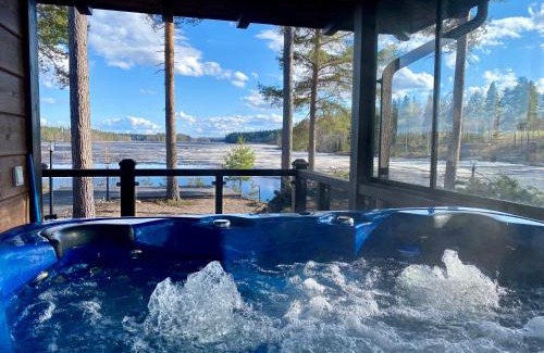 Tahkovuori Villa | Villa Valkama with optional beach sauna + jacuzzi