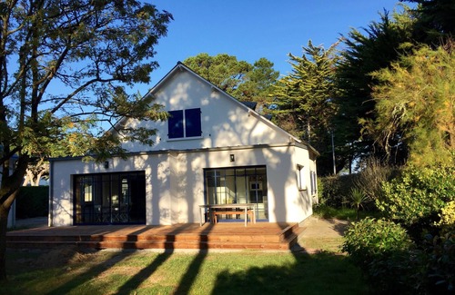 Mesquer Casa | Villa, muy bonito jardín, a 200 metros de las playas.