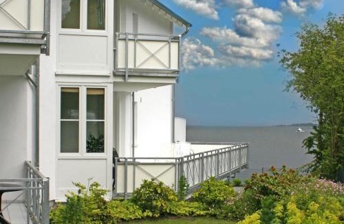 Lauterbach Apartamento | Villa Vilmblick - Wohnung 05 mit Terrasse und Boddenblick