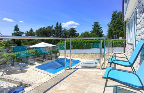 Novi Vinodolski Villa | Villa Vinodol *with great sea view and pool