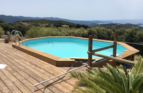 Grosseto-Prugna Villa | Villa vue Exceptionnelle Pour Vacances de Rêve au Calme Entre mer et Montagne