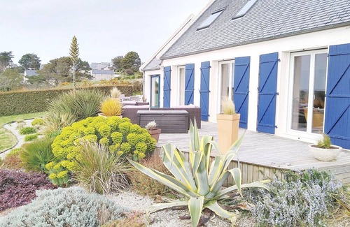 Plouarzel Casa | Villa vue mer Panoramique sur Ouessant et Plage de Sable à 100m
