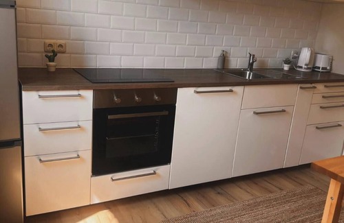 Bad Kissingen Apartamento | Villa Waldeck: Secluded location | sun terrace | kitchen