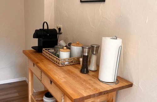 Bad Kissingen Apartamento | Villa Waldeck: Secluded location | sun terrace | kitchen