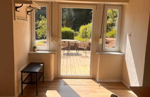 Bad Kissingen Apartamento | Villa Waldeck: Secluded location | sun terrace | kitchen
