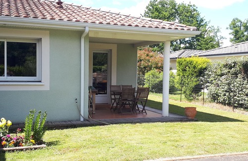 Saint-Aubin-de-Medoc Casa | villa with swimming pool between ocean and Bordeaux