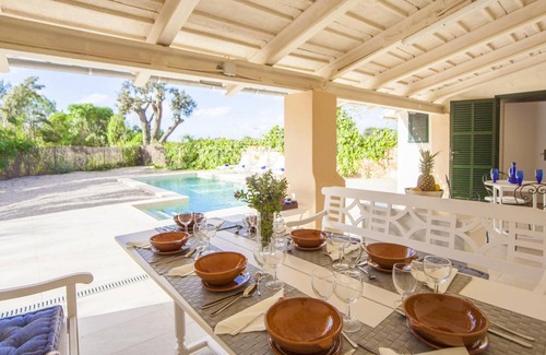 Es Palmer Villa | Villa con jardín y piscina en el sur de Mallorca