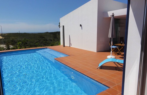 Aljezur Villa | Villa con jardín, piscina, vista al mar - Vale da Telha / Aljezur