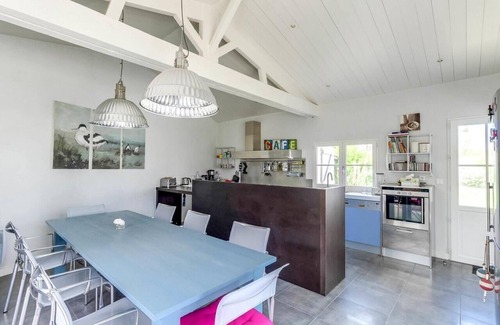 Sainte-Marie-de-Re Casa | Villa con piscina climatizada, Sainte Marie de Ré, a 30 metros de la playa