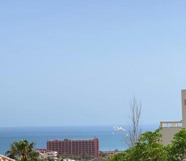 Torrequebrada Villa | Villa with heated private pool, sea view& turkish sauna