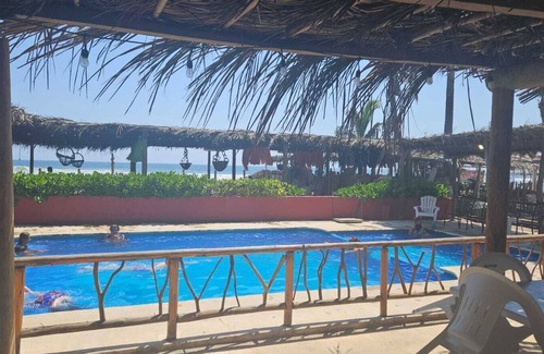Área del bulevar Barra Vieja Villa | Villa with beach access in Acapulco Diamante. It has all the comforts