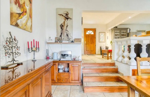 Greolieres Villa | Villa con piscina y chimenea cerca de mar y montaña.