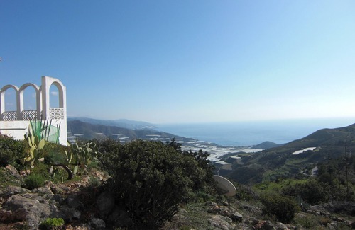 Castell de Ferro Villa | Retirada villa de retiro rústico, impresionantes vistas panorámicas; Piscina privada
