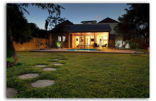 La Saline Les Bains Casa | Hermosa villa con piscina cerca de la laguna