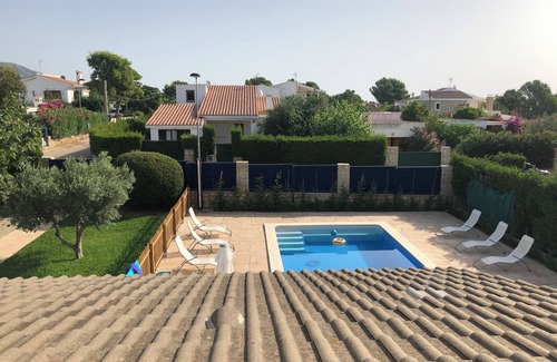 Calafat Villa | Villa, piscina privada, playa a 5 min/500m, aire acondicionado, WIFI
