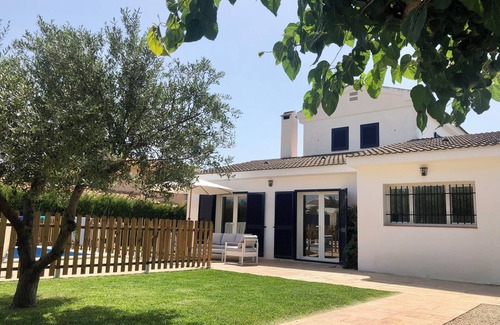 Calafat Villa | Villa, piscina privada, playa a 5 min/500m, aire acondicionado, WIFI