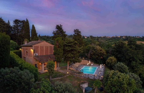 Piombino Villa | Casa vacacional con piscina privada y aire acondicionado