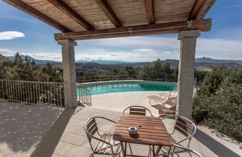 Arzachena Villa | VILLA CON PISCINA CON VISTA AL MAR