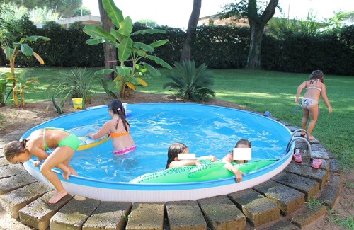 Latina Lido Villa | Villa con piscina en un gran parque frente al mar entre Terracina y San Felice Circeo