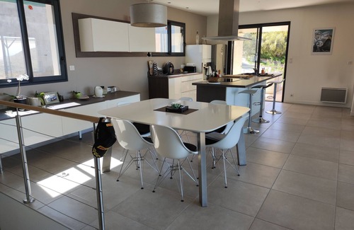 Alata Casa | Villa with unobstructed view of sea and scrubland, not overlooked