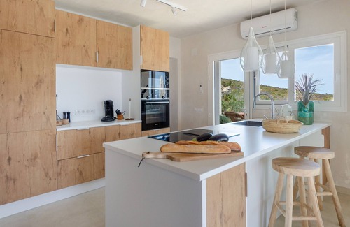 Benitachell Villa | Villa 'Xenofilia 6' con vistas al mar, Wi-Fi y aire acondicionado