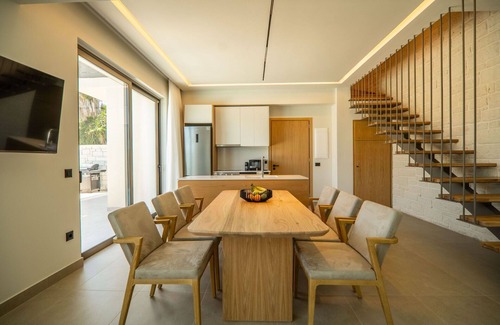 Asprouliani Villa | Villa en Georgioupolis con 3 habitaciones, capacidad 6