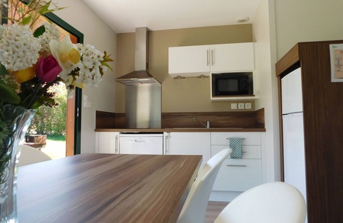 Bouere Chalet De Esquí | Chalet-Baño para personas con movilidad reducida-Vista al Jardín
