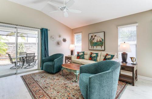 Collier Casa | Village of Collier Retreat with Golf Cart and Lanai!