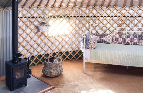 Bethania Otro | 'Villager' the Yurt at Pentref Luxury Camping