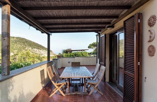 Rio nell'Elba Casa | Villetta 100 metros del mar en el corazón de la naturaleza Elba, jardín, 2 terrazas