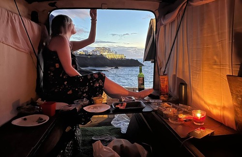 Sol de Mallorca Casa | Vintage Camper Van in Mallorca, with everything for live, 9 persons driving.
